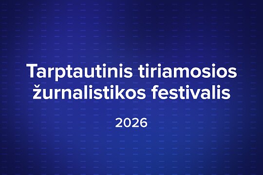 Tarptautinis tiriamosios žurnalistikos festivalis Tarptautinis tiriamosios žurnalistikos festivalis