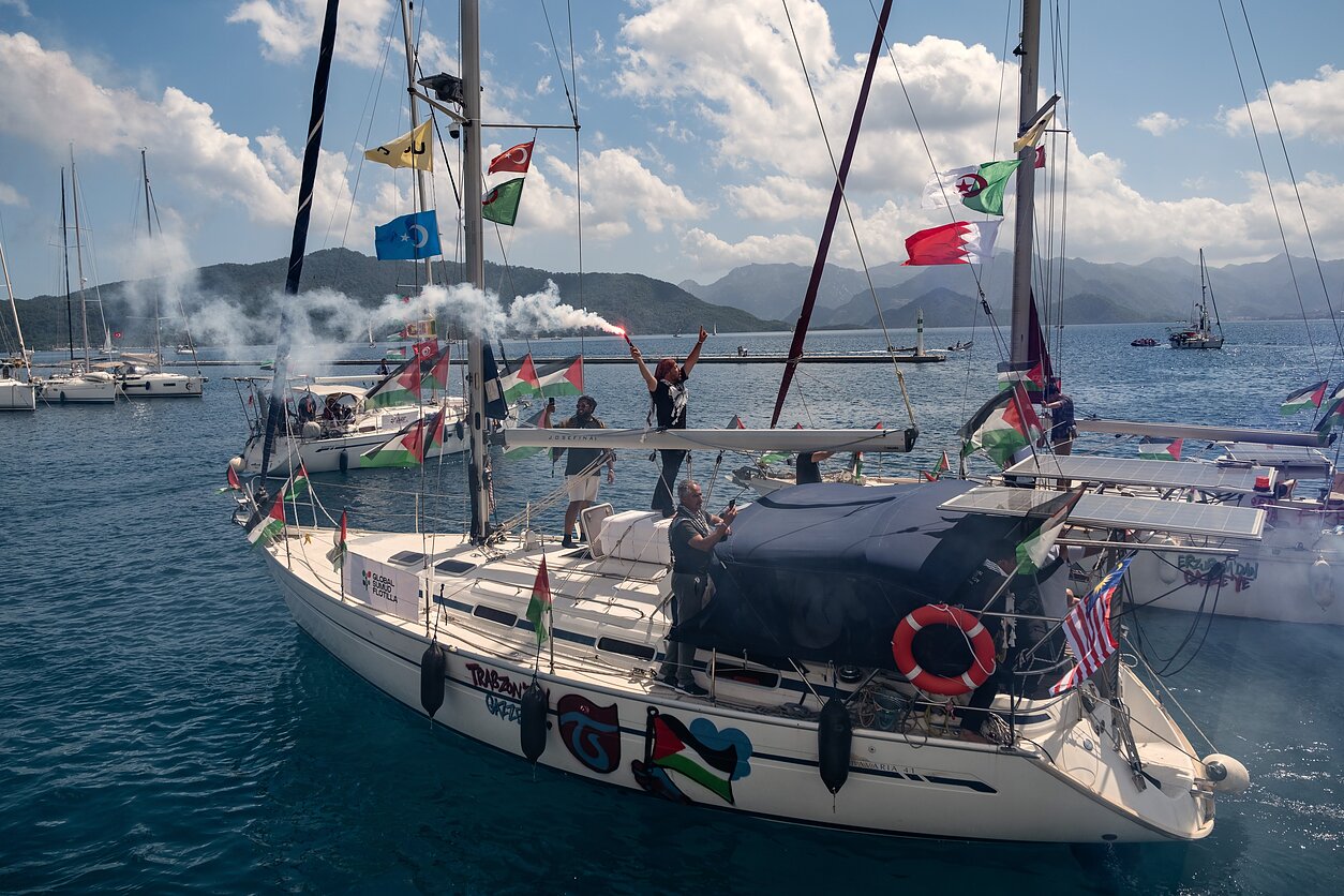 „Global Sumud Flotilla“ „Global Sumud Flotilla“