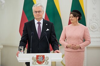 Gitanas Nausėda ir Diana Nausėdienė