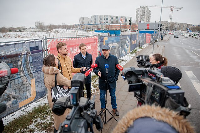 Vilniaus miesto opozicija kvietė į Nacionalinio stadiono atidarymo šventę
