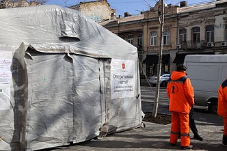 Одесса после российского удара (архивное фото)