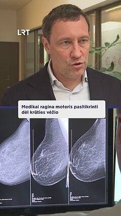 Krūties vėžys dažnai nustatomas per vėlai: medikai ragina tikrintis