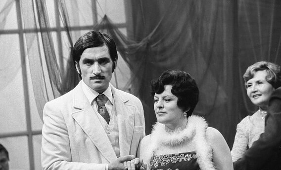 Rimantas Štaras, Danutė Strakšytė ir Antanina Mackevičiūtė. 1981 m. 