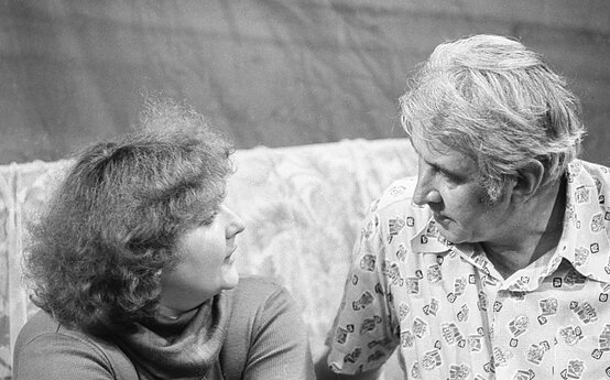 Daiva Vitkienė ir Mamertas Karklelis. 1981 m. 