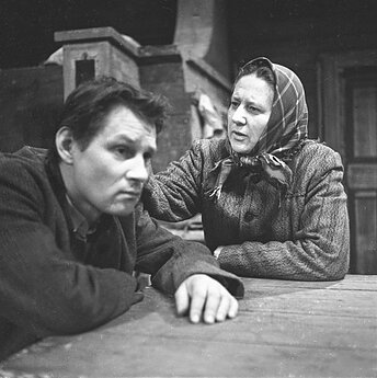 Arnas Rosenas ir Monika Mironaitė. 1970 m. 