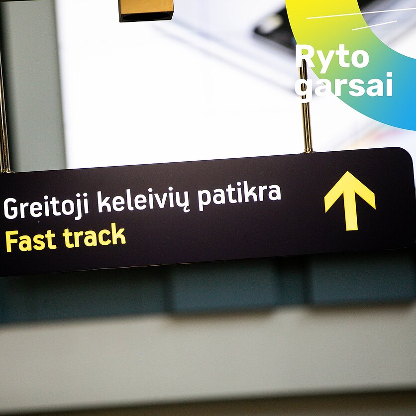 E. Blažio / LRT nuotr., Oro uoste