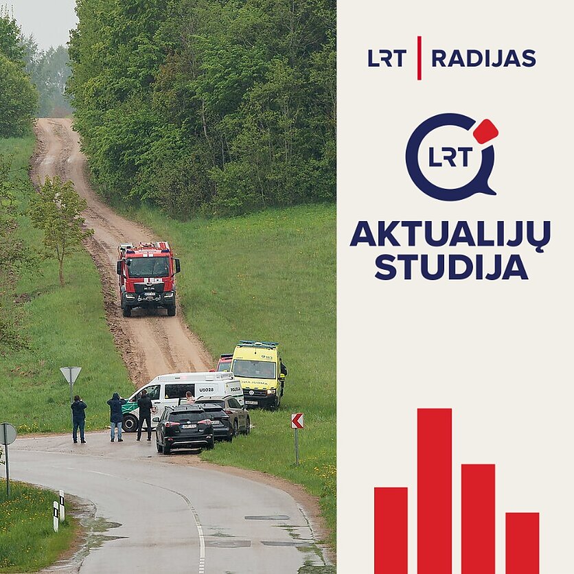 LRT nuotr. , Utenos rajone nukritusio drono vieta