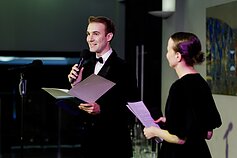 Andrius Gaučas Vytauto Anužio jubiliejaus šventėje Andrius Gaučas Vytauto Anužio jubiliejaus šventėje