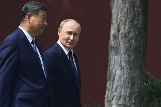 Xi Jinpingas ir Vladimiras Putinas