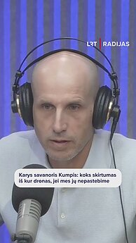 Kumpis: koks skirtumas iš kur dronas, jei jo nepastebime