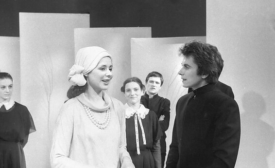 Ina Kartašova ir Albinas Arkauskas. 1982 m. 