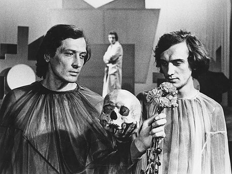 Algis Matulionis (kairėje), Valentinas Masalskis. 1977 m. 