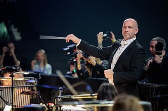 Miuziklo „Operos fantomas“ repeticijos akimirka