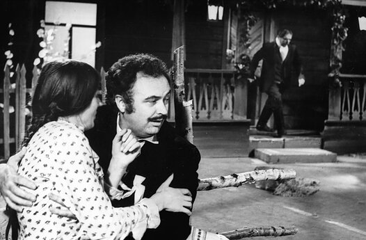 Filmavimo momentas. 1972 m. 
