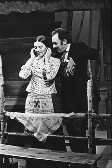 Filmavimo momentas. 1972 m. 