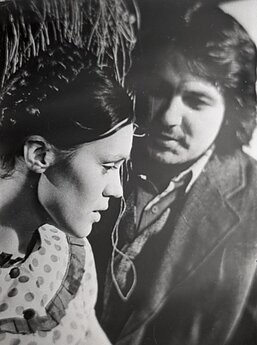Rita  Knizikevičiūtė ir Vytautas Rumšas. 1977 03 08