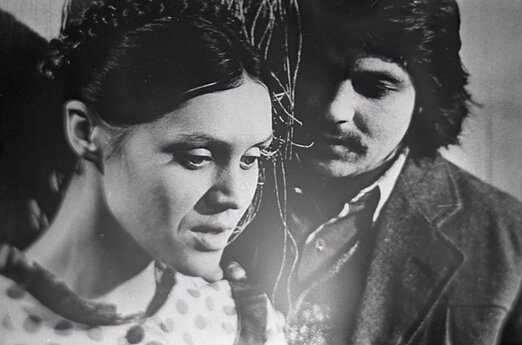Rita  Knizikevičiūtė ir Vytautas Rumšas. 1977 03 08