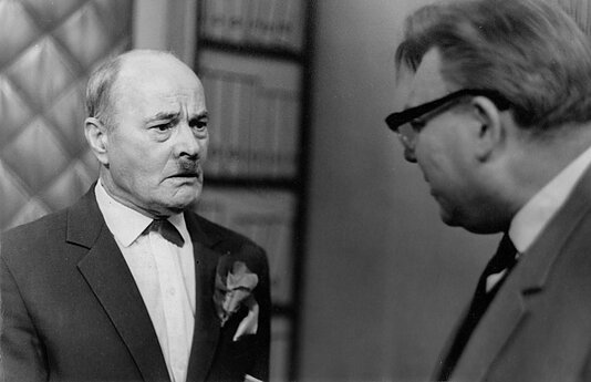 Alfonsas Radzevičius ir Jonas Kavaliauskas. 1969 m. 