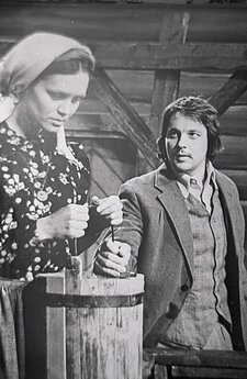 Rita  Knizikevičiūtė ir Vytautas Rumšas. 1977 03 08
