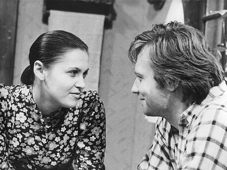 Juozas Kisielius ir Dalia Storyk. 1976 m. 