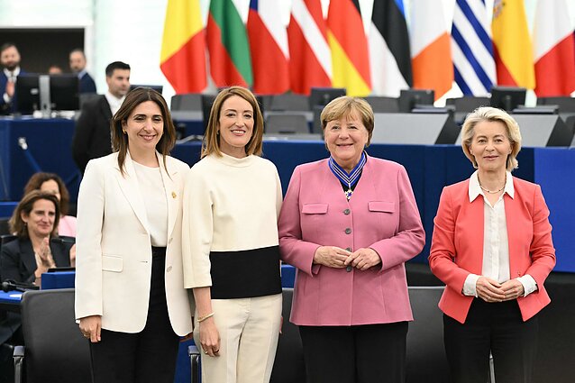 Angela Merkel; Europos Parlamentas Angela Merkel; Europos Parlamentas