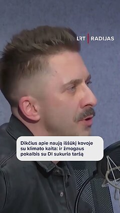 Dikčius apie naują iššūkį kovoje su klimato kaita: ir žmogaus pokalbis su DI sukuria taršą