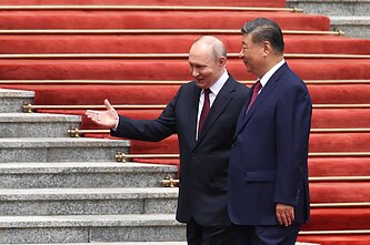 Xi Jinpingas ir Vladimiras Putinas Xi Jinpingas ir Vladimiras Putinas