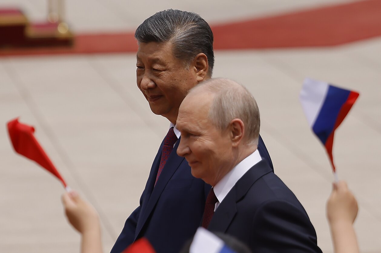 Xi Jinpingas, Vladimiras Putinas Xi Jinpingas, Vladimiras Putinas