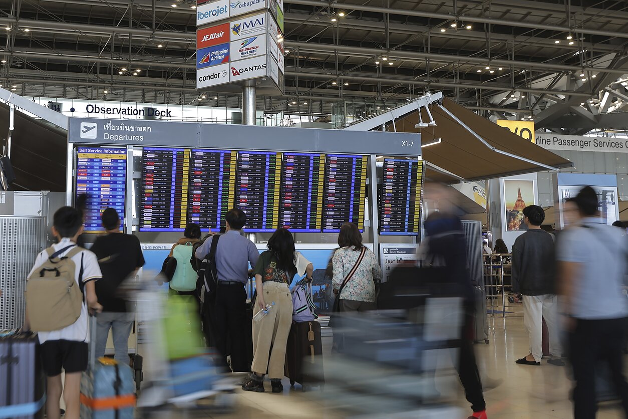 Turistai Tailande. Asociatyvi