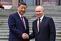 Xi Jinping i Włodimir Putin