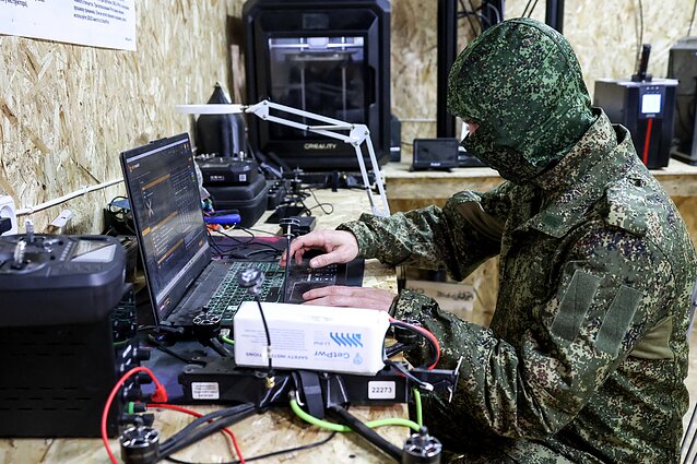 Российский военный в Запорожье Российский военный в Запорожье