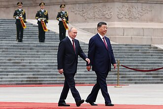 Vladimiras Putinas ir Xi Jinpingas
