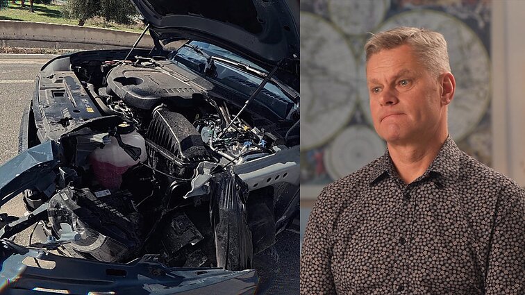 Į skaudžią avariją Albanijoje patekę Sutkai: tuo metu atrodė, kad kelionė baigėsi