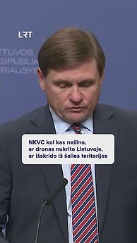 NKVC vadovo Vilmanto Vitkausko komentaras apie galimai į Lietuvą įskridusį droną