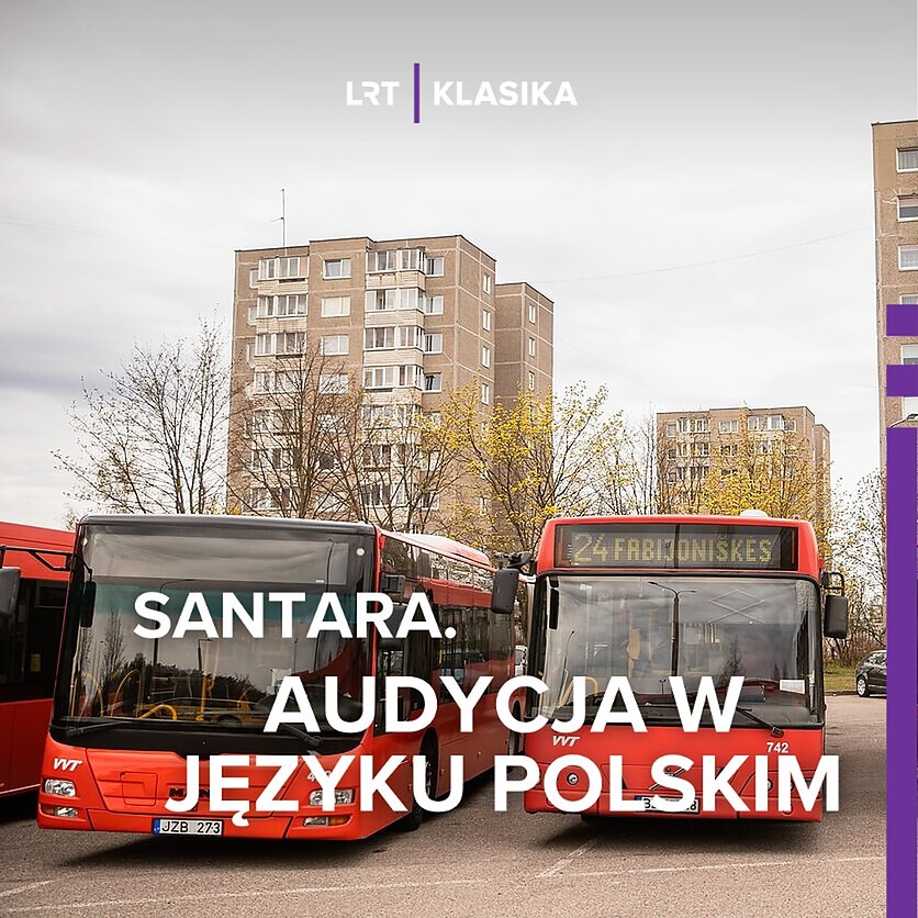Fot. J. Stacevičiaus / LRT, Transport publiczny w Wilnie.