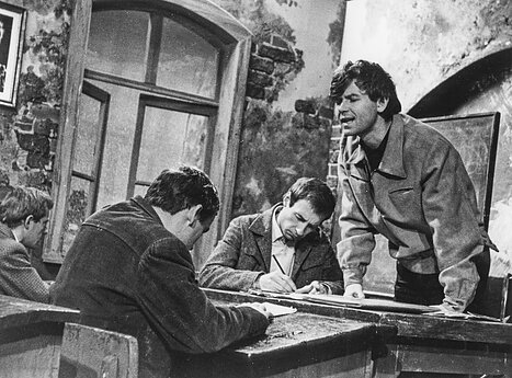 Filmavimo momentas. 1968 m. 