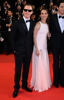 Alicia Vikander ir Michaelas Fassbenderis