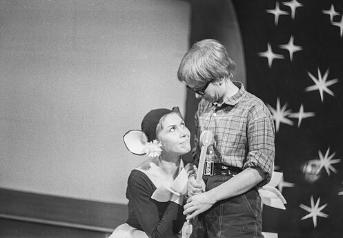 Filmavimo momentas. 1969 m. 