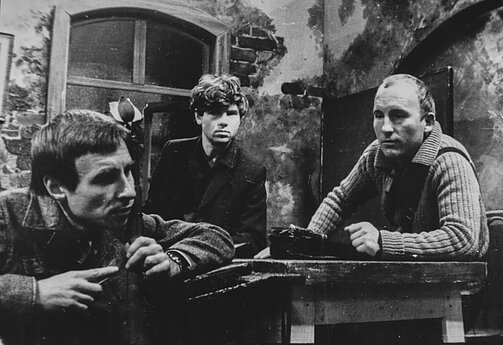 Filmavimo momentas. 1968 m. 