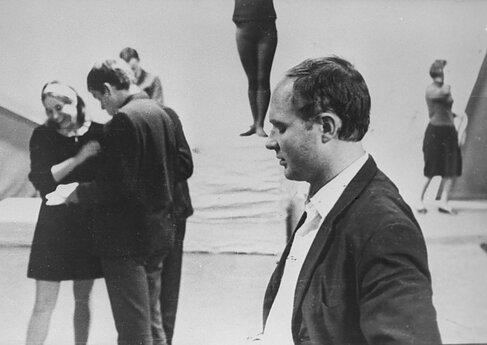Filmavimo momentas. 1968 m. 