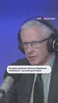 Gynybos ekspertas Gintaras Bagdonas: svarbiausia – paruošti gyventojus