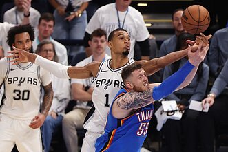 Vakarų konferencijos finalas: „Thunder“ – „Spurs“