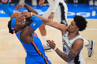 Vakarų konferencijos finalas: „Thunder“ – „Spurs“