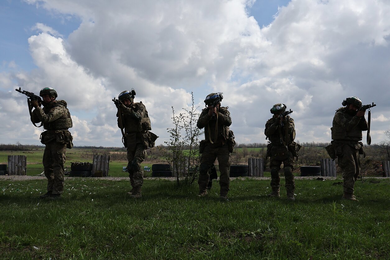 Ukrainos kariuomenės rekrūtai. Asociatyvi nuotr. Ukrainos kariuomenės rekrūtai. Asociatyvi nuotr.