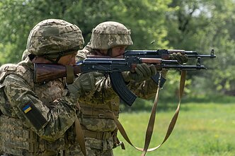 Ukrainos kariuomenės rekrūtai. Asociatyvi nuotr. Ukrainos kariuomenės rekrūtai. Asociatyvi nuotr.