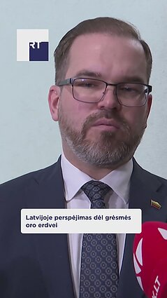 Šiandien Latvijoje aptiktas mažiausiai vienas dronas, įskridęs iš užsienio oro erdvės