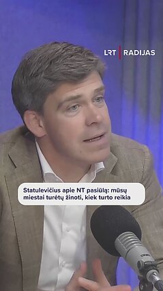 Statulevičius apie NT pasiūlą: miestai turi žinoti, kiek turto reikia