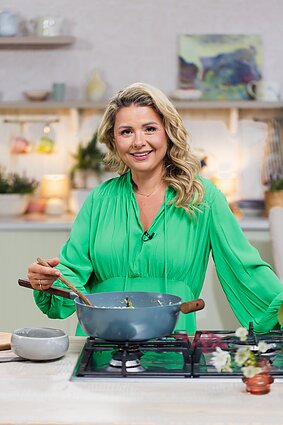 Beata Nicholson, rizotas su smidrais Beata Nicholson, rizotas su smidrais
