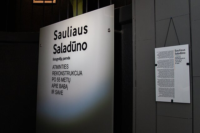 Sauliaus Saladūno parodos atidarymas