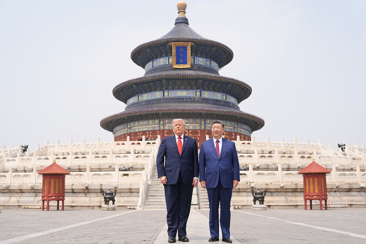 Donaldas Trumpas ir Xi Jinpingas Donaldas Trumpas ir Xi Jinpingas